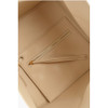 Solid Color Faux Leather THE ORIGAMI Tote Bag