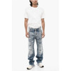 Baggy Fit Regular Waist Distressed Jeans DSFR6840683310725GD