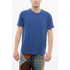 Crew Neck Cotton T-Shirt with Breast-pocket