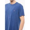 Crew Neck Cotton T-Shirt with Breast-pocket