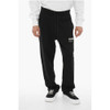 Fleeced Cotton WORKSHOP Joggers with Drawstring Waist AMFR5975383143814GD