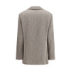 Ribbed deisgn lurex Jacket