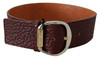 Elegant Brown Leather Fashion Belt BEL8085