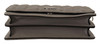 Elegant Grey Leather Crossbody Bag 8720092391252