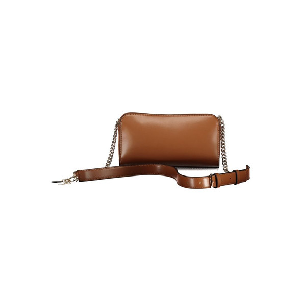 Brown Polyethylene Women Handbag GU-32539