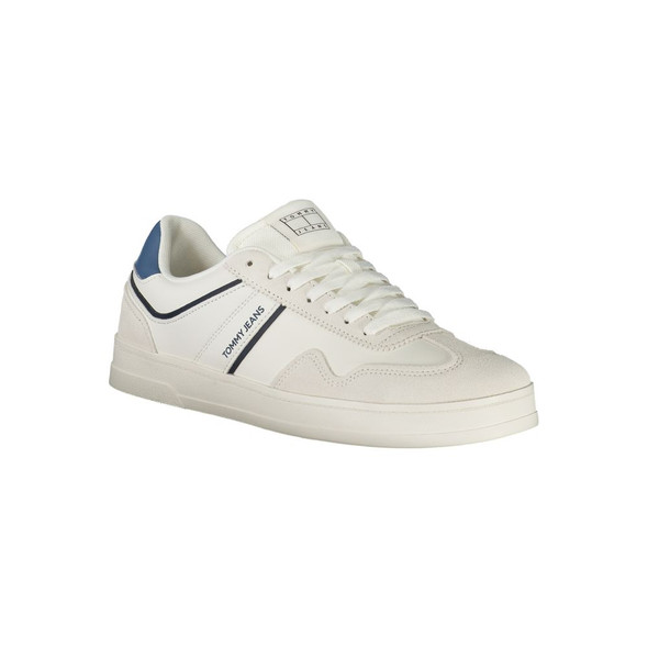White Polyethylene Men Sneaker TO-34813
