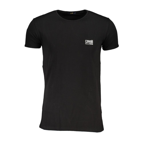 Black Cotton T-Shirt CA-26554