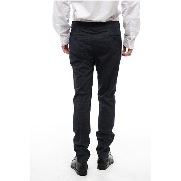 CC COLLECTION Pin Check REWARD Wool Blend Pants