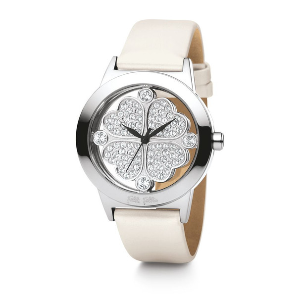 White Leather Watch FFWF0T057SSZAC