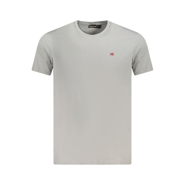 Brown Cotton Men T-Shirt NA-35703