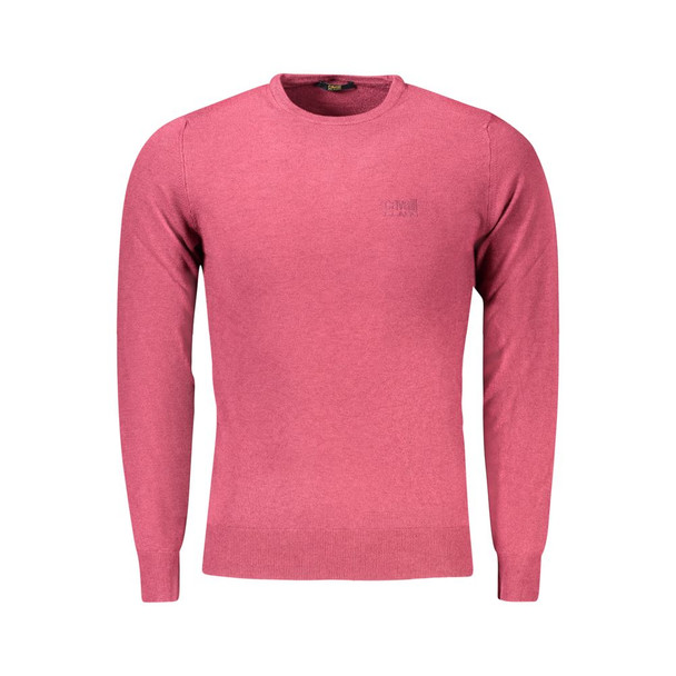 Red Viscose Men Sweater CA-33476