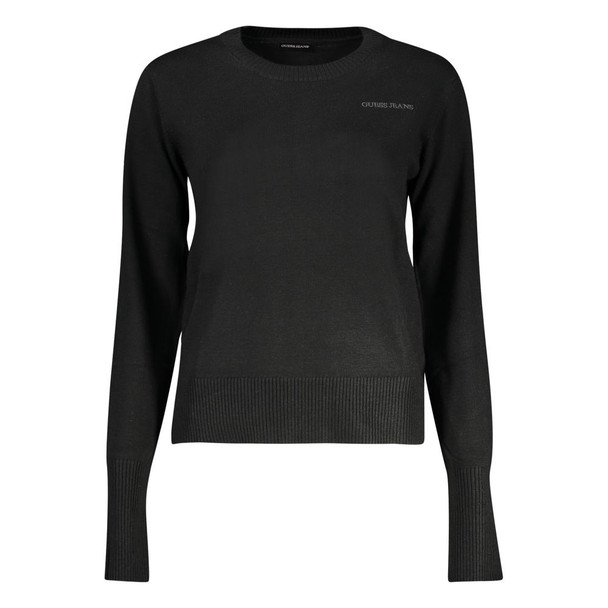 Black Polyester Sweater GU-32431