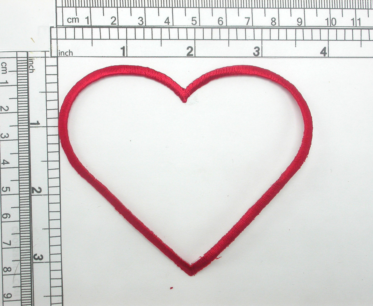 red hart outline