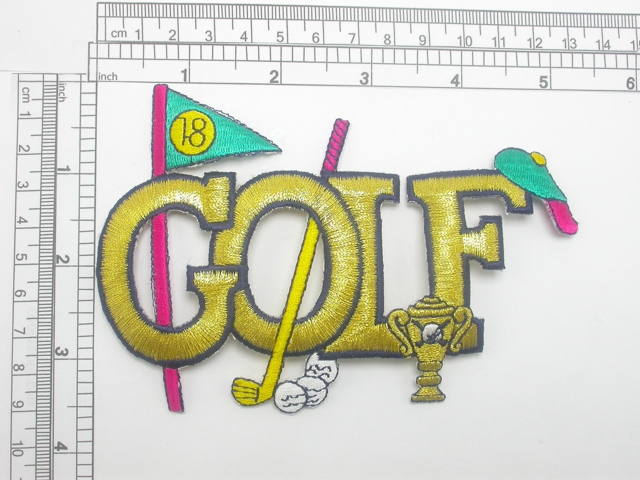 Golf Patch 3 7/8