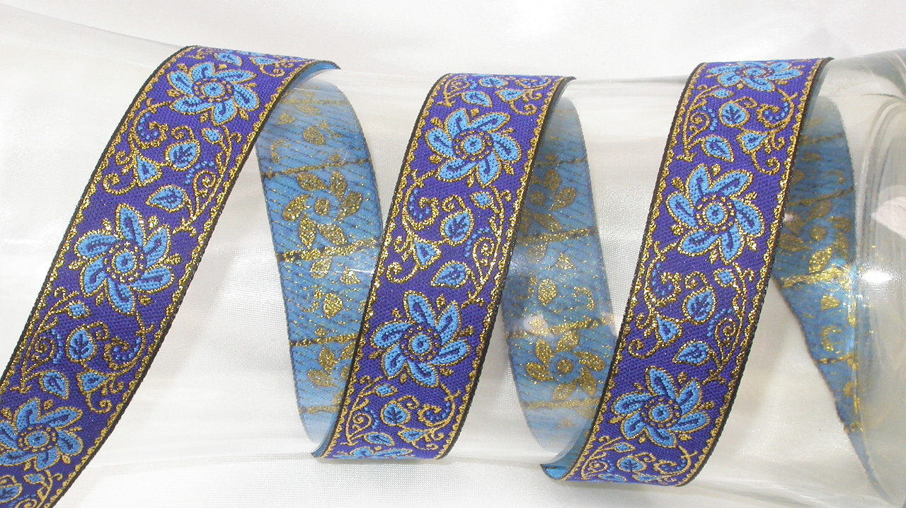 【新品未使用】9TWENTY Ribbon Flower Jacquard Jacquard Ribbon 1