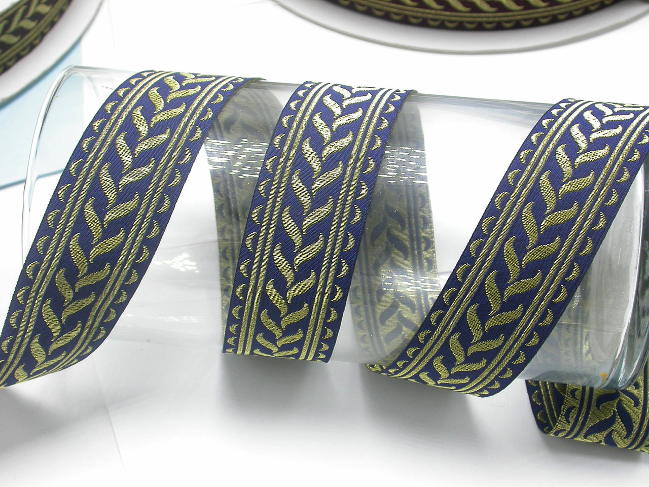 Jacquard Ribbon French Plait 1 5/16