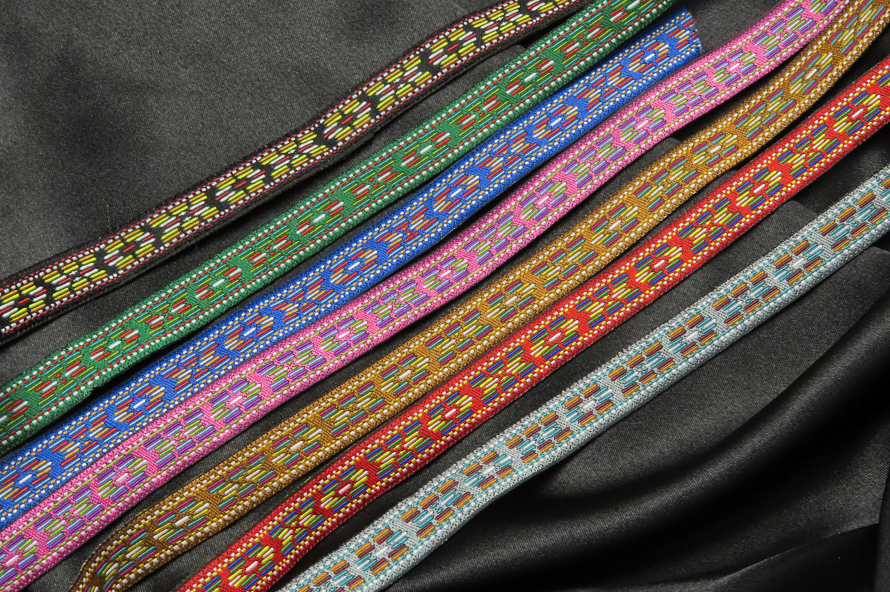 Jacquard Ribbon 3/8