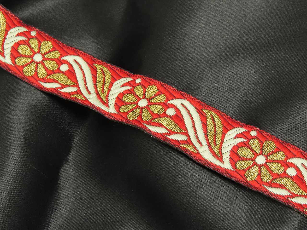 Jacquard Ribbon jacquard flower | - メルカリ dress yourmle 