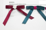 Satin Ribbon 4" 100mm Bow with Flower 10 Pack