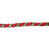 Cord 3/16" Red & Gold - 10 Yards