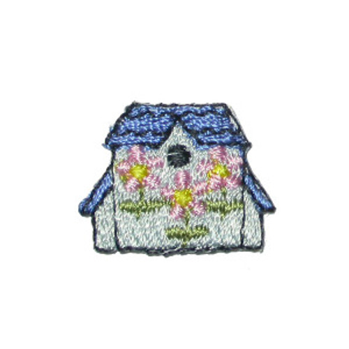 Birdhouse Pack of 10 Blue