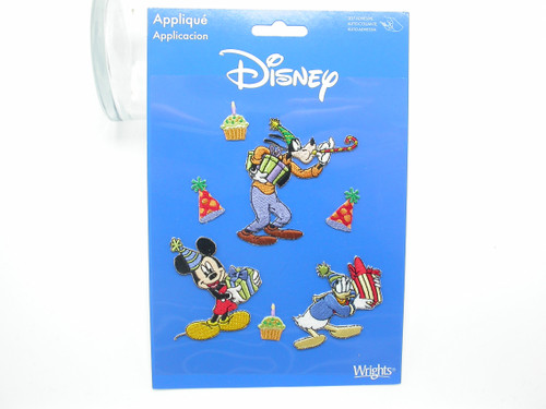 Disney Character Party Ensemble Self Adhesive Appliques