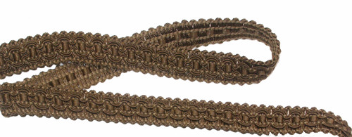 Braid 5/8" Salon Decor Brown Wrights 12 Yards