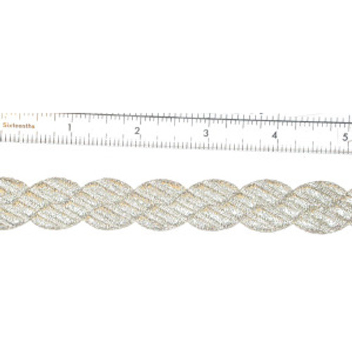 Decorative Strip Silver Twist 12" & up Decorative Strip Silver Twist 12" & up