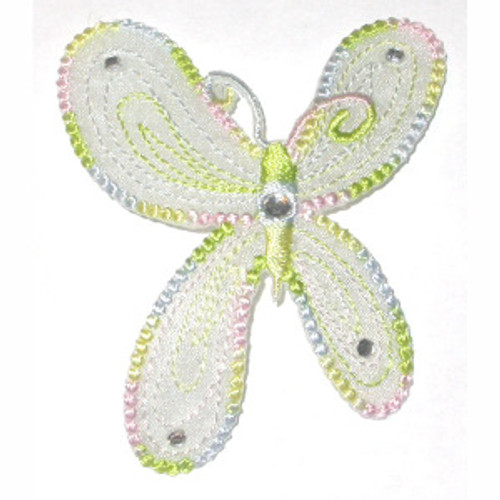 Sheer Butterfly Pastel