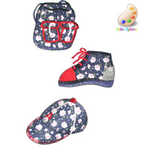 Shoe Cap  or Backpack Calico