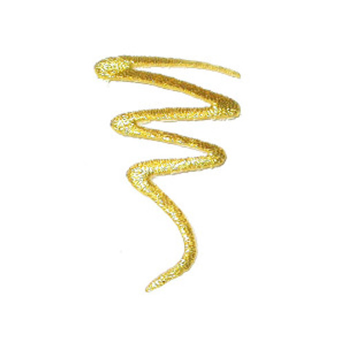 Metallic Gold Squiggle