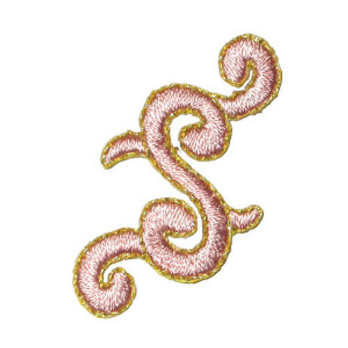 Swirl Pink & Gold