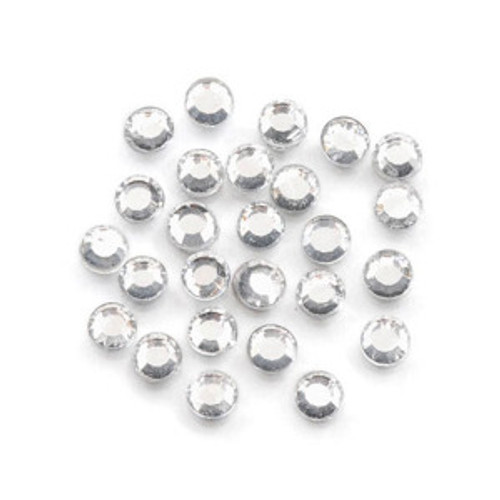 Glass Rhinestones 5mm Hot Fix Color Crystal 400 pieces