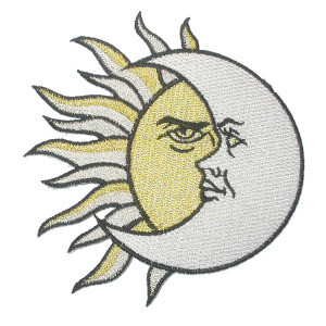 Sun and Moon Applique