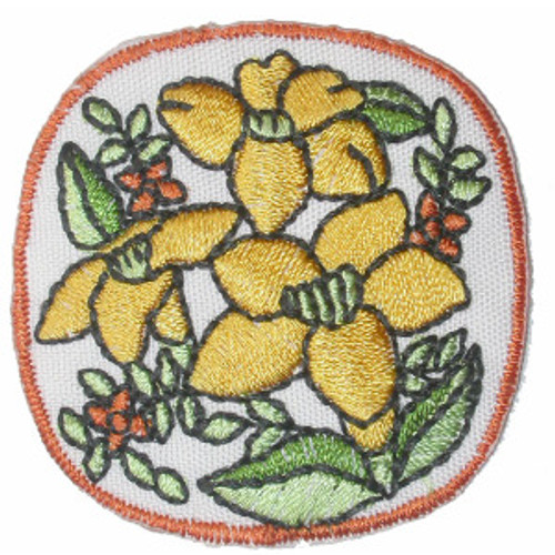 Floral Patch White