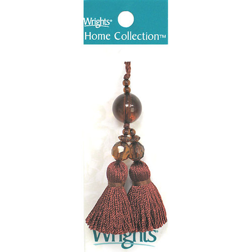 Beaded Tassel 3" Wrights Rust Per Piece