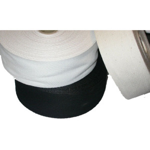 Twill Tape 2" White Per Yard