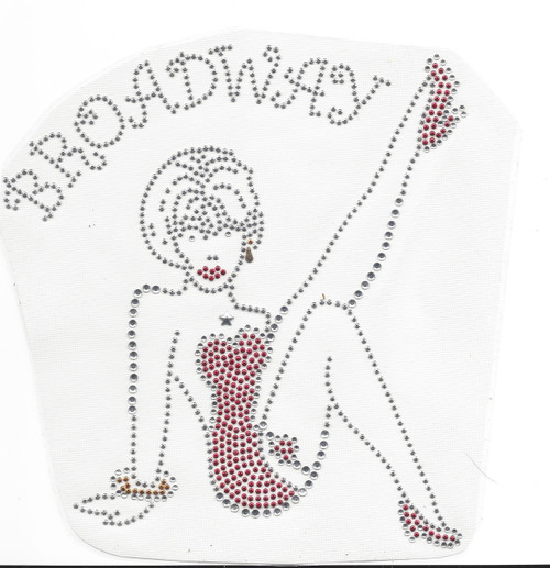 Rhinestud Applique -  Broadway Showgirl