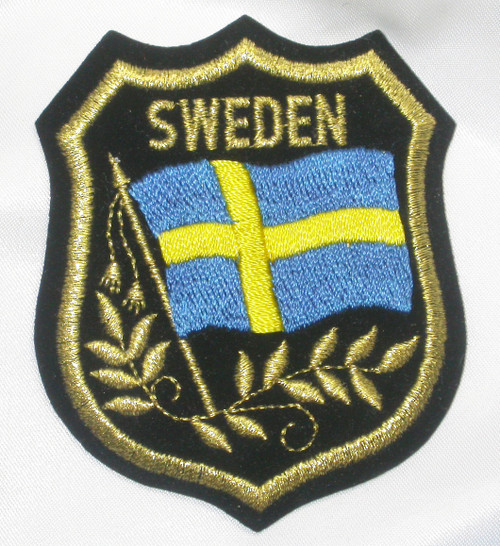 SWEDEN Flag Crest