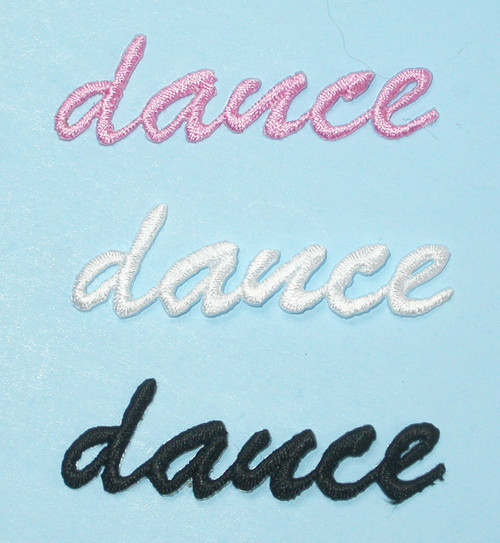 Dance Word *Colors* 2" x 5/8"