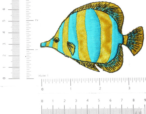 Marine Fish Yellow & Blue