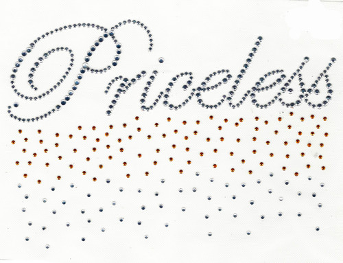 Rhinestud Applique - "Priceless"