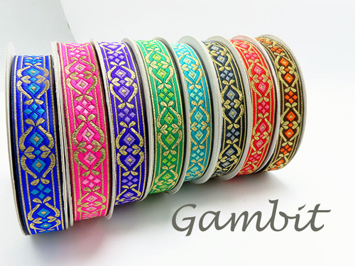 Jacquard Ribbon 1" 25mm Gambit