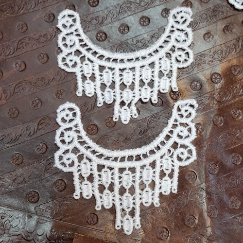 2 PACK VENICE LACE YOKE APPLIQUES