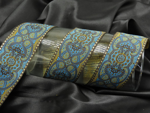 2" Renaissance Style Jacquard Ribbon Trim Choice of Colors Selling By The Yard