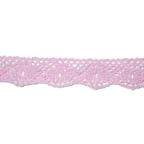 Cluny Lace 3/4" Pink 10 Yards