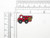 Fire Truck Mini Patch 5 Pack Embroidered Iron on Applique