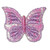 Butterfly Small Pink Sparkle Wings