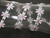 Venise Lace Daisy 7/8" Off White & Pink 5 Yards
