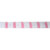 Fringe 7/8" Pink & White 10 Yard Bolt